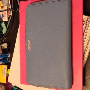 Kate Spade blue large wallet